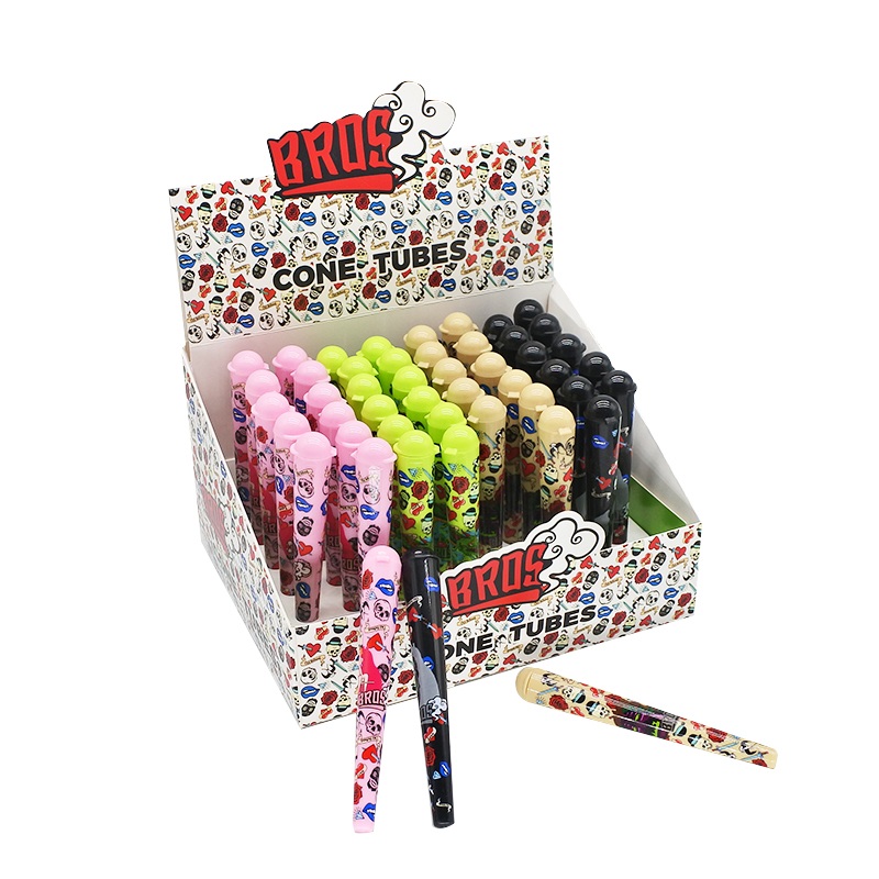 Tubi di plastica per imballaggio a forma conica Bros